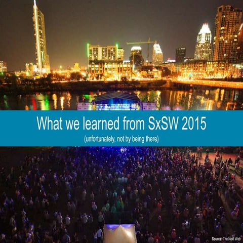 SXSW 2015 