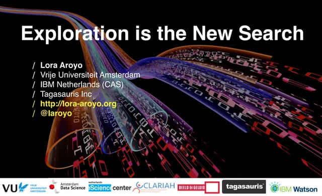 SXSW2017 @NewDutchMedia Talk: Exploration is the New Search