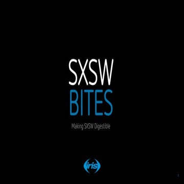 iris SxSW Bites 2016