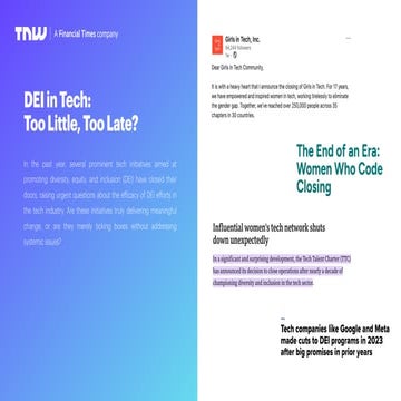 SXSW 2025 - Proposal: DEI in Tech, Too Little, Too Late.pdf