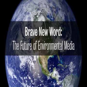 SXSW Eco Session Proposal