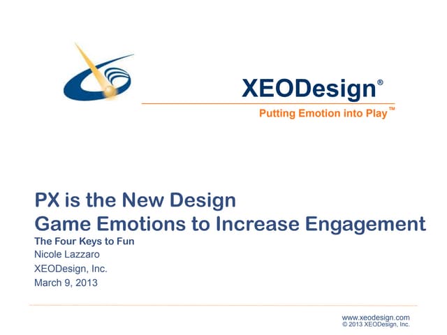 PX is the New Design Game Emotions ...