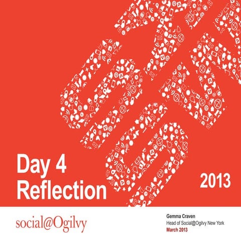 Day 4 Reflection at #SXSW 2013 -- #SXSWOgilvy