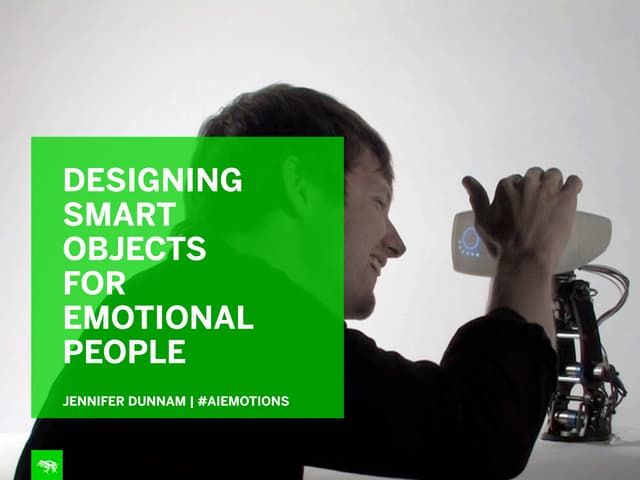 SXSW: Designing Smart Objects for Emotional People