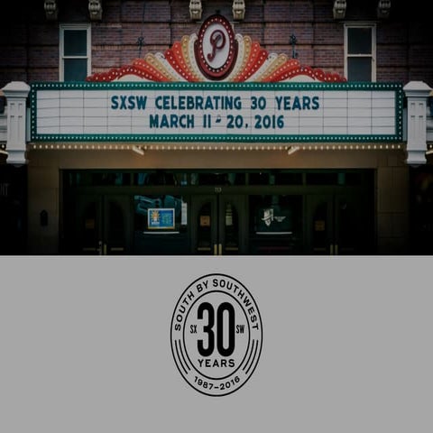 SXSW Rewind Recap 2016 