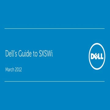 Dell's Guide to SXSWi