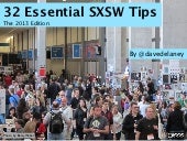 32 Essential SXSW Tips