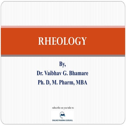 SY - PP II - Rheology and Newtons Law of Flow.pdf