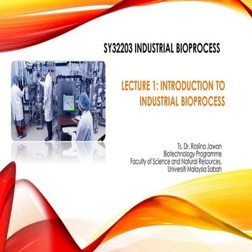 Introduction to Bioprocess engineering | PPTX