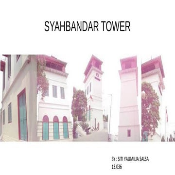 konservasi menara syahbandar 