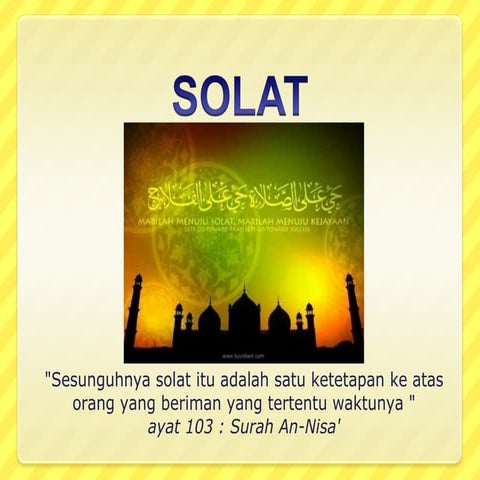 Solat: Pengertian, Syarat, Rukun & Sunat