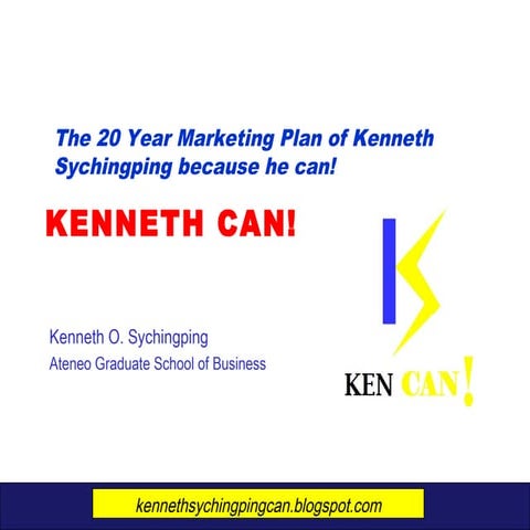 Sychingping 20-Year Marketing Plan