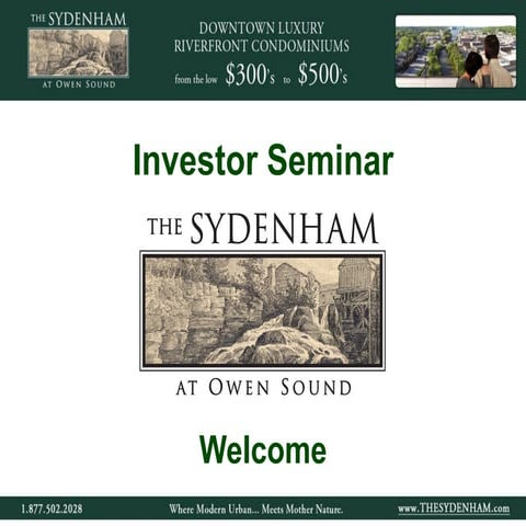 Investor Seminar - The Sydenham