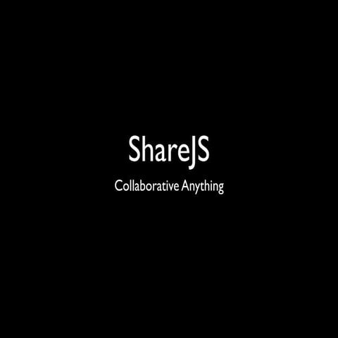 ShareJS launch talk