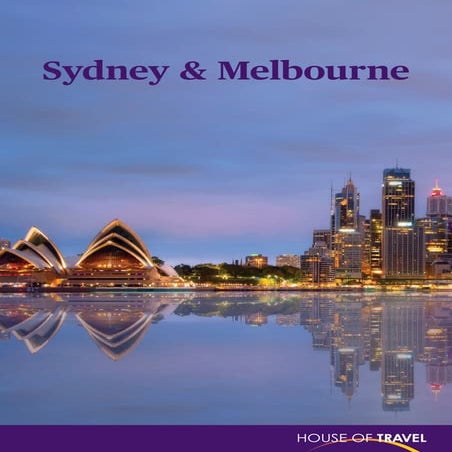 Sydney &amp; melbourne brochure 2017