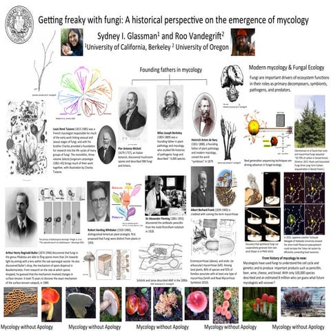 Getting freaky with fungi: A historical perspective on the emergence of mycology