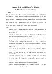 Syfel oppene bréif un déi hären äer...