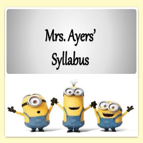 Syllabus