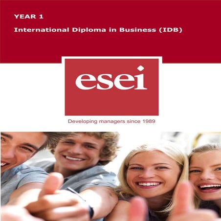 Syllabus  International  Diploma In  Business