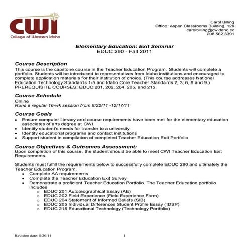 Syllabus 2011 fa_educ290_billing,carol