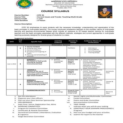 Syllabuscite3scurrenttrendsandissuest 110615070345-phpapp02