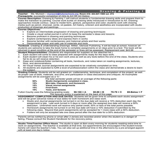 Syllabus dp1 fall2010