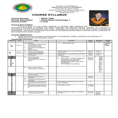 Syllabus ed105 ed t ech (revise)