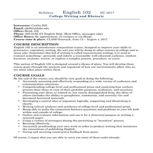 Syllabus engl102 su17