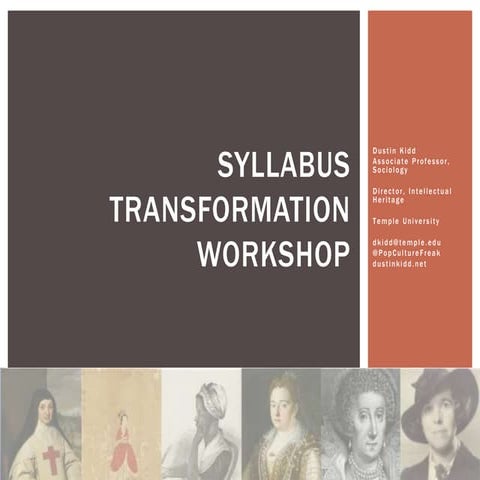 Syllabus Transformation Workshop
