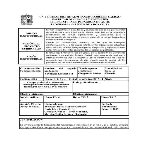 Mapa curricular del plan de estudios del cch | PDF