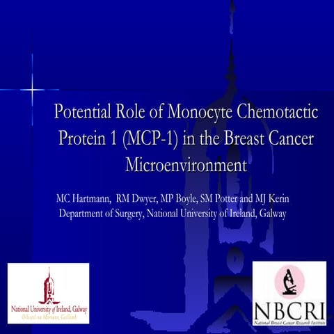 Monocyte chemoattractant protein 1(mcp-1) | PPTX