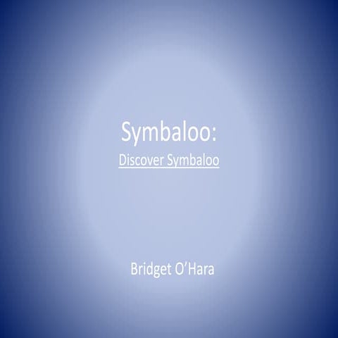 Symabloo presentation