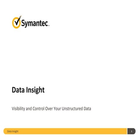 Symantec Data Insight | PDF