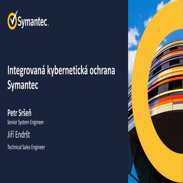 Integrovaná kybernetická ochrana Symantec