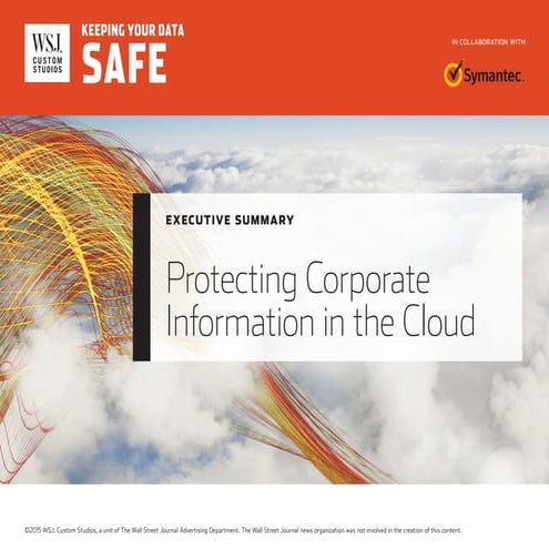 Protecting Corporate Information in the Cloud