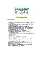 SYMANTEC NETBACKUP Online training ...