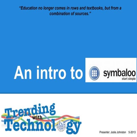 Symbaloo trending with tech