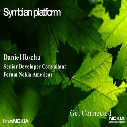 Symbian Daniel Rocha   Mobile Expert