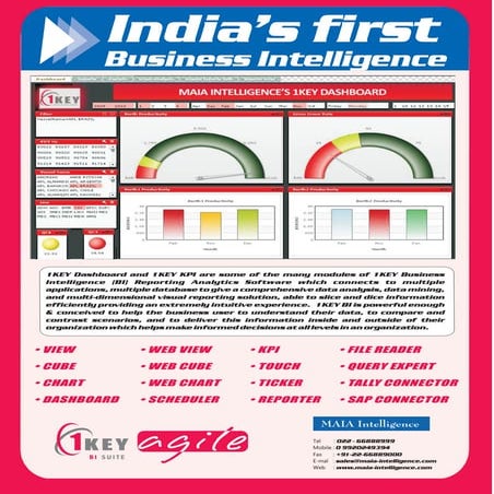 India's first Business Intelligence (BI)