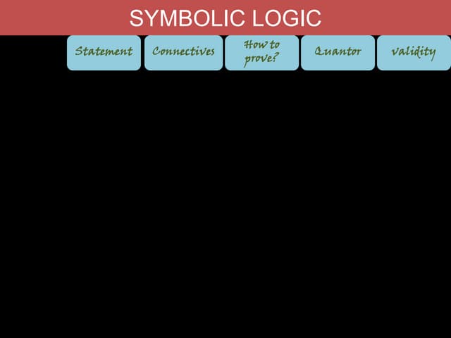 Symbolic logic