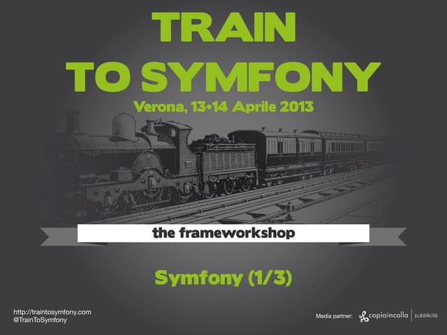 Symfony (1/3) | Train to Symfony