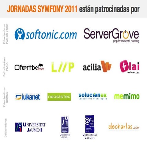 Symfony 1, mi viejo amigo