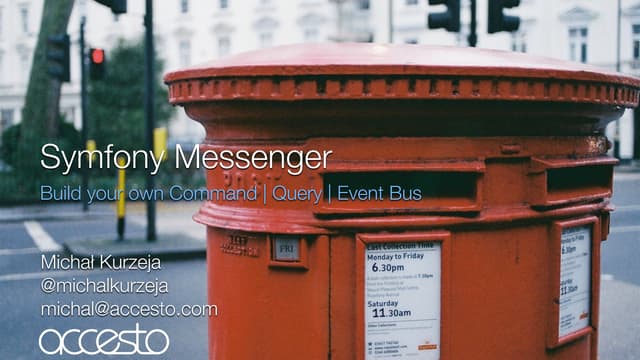 Symfony messenger - PHPers Summit 2019