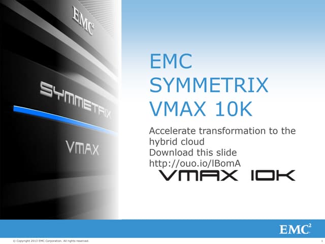 EMCSymmetrix vmax-10
