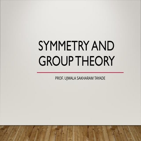 Group Theory and  symmetry for beginners