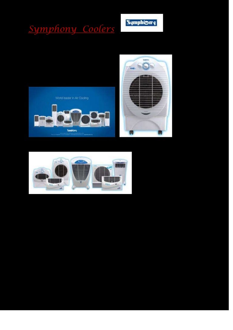 Symphony coolers
