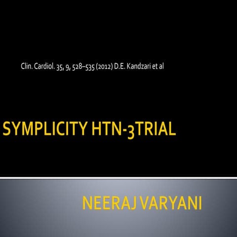 Symplicity htn 3 trial