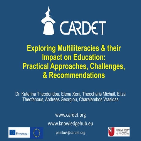 Exploring Multiliteracies & their Impact on Education: Practical Approaches, ...