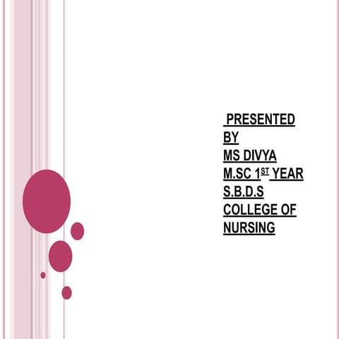 SYMPOSIUM for msc nursing and bsc nursing