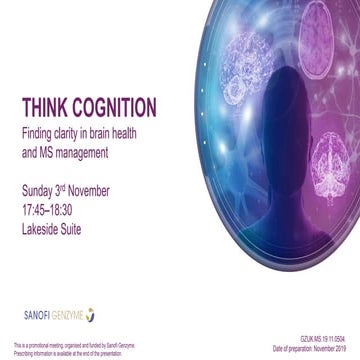Think Cognition - Finding clarity in brain health and MS management